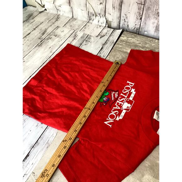 Christmas T-shirt Post Season Red Short Sleeve for Kids Size S(4) - Picture 4 of 7